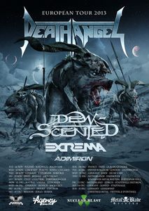 Death Angel Europe 2013