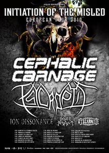 Initiation Of The Mislead Tour Europe 2010