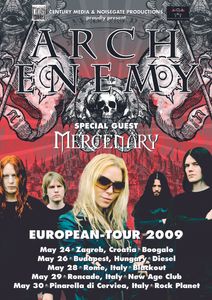 Arch Enemy Europe 2009