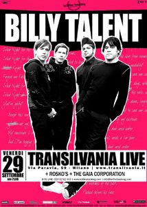 Billy Talent Milano 2006