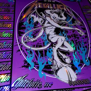 Metallica Charlotte 2018 (AP Foil Variant)