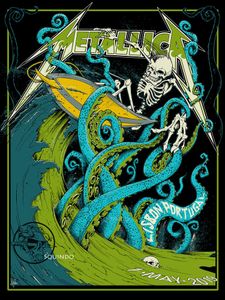 Metallica Lisbon 2019 (AP White Variant)