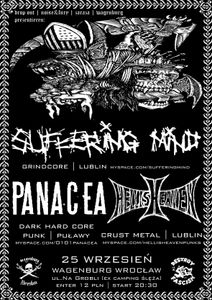 Suffering Mind, Panacea, Hellisheaven - Wrocław, 2010