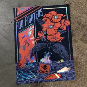 Foo Fighters Atlanta 2019 (AP Rainbow Foil Variant)