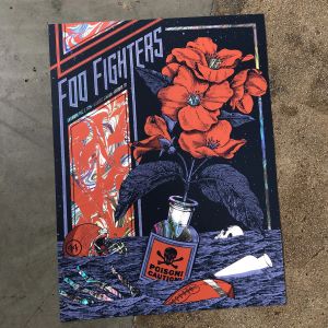Foo Fighters Atlanta 2019 (AP Swirl Foil Variant)