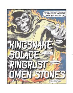 Kingsnake / Solace / Ringrust / Omen Stones