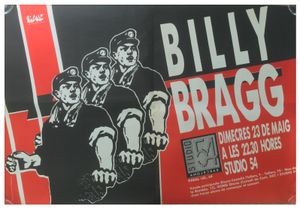 Billy Bragg - 23rd May 1990 - Barcelona