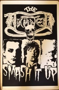 The Damned, Smash It Up, 1979 era, not sure if reprint over years