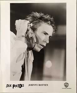 Johnny Rotten of Sex Pistols