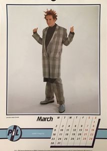PiL1987 The Official Calendar