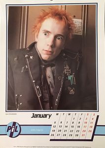 PiL1987 The Official Calendar