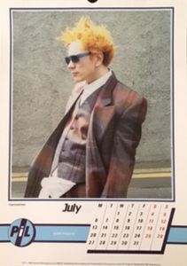 PiL1987 The Official Calendar
