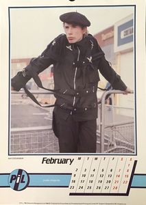 PiL1987 The Official Calendar