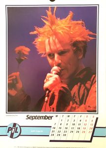 PiL1987 The Official Calendar