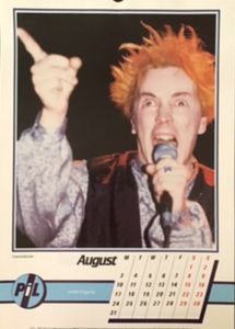 PiL1987 The Official Calendar