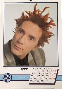 PiL1987 The Official Calendar