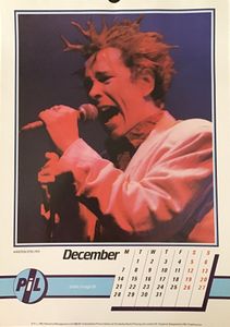 PiL1987 The Official Calendar