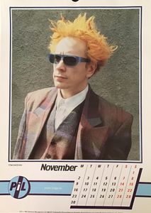 PiL1987 The Official Calendar