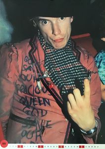SEX PISTOLS CALENDAR 90