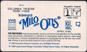 The Adventures Of Milo And Otis