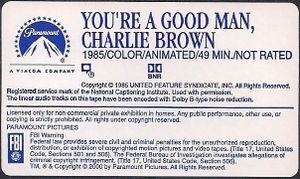 You're A Good Man, Charlie Brown