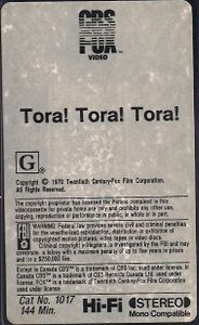 Tora! Tora! Tora!