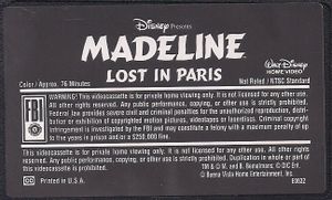 Madeline Lost in Paris