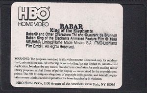 Babar King of the Elephants