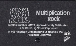 Schoolhouse Rock! Multiplication Rock