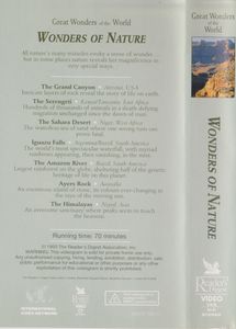 Great Wonders of the World - Wonders of Nature