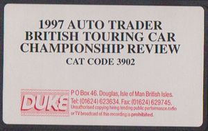 RAC British Touring Car Championship - Season Review 1997