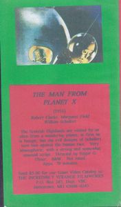 The Man from Planet X