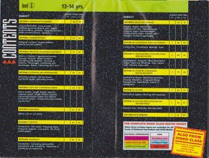 Carol Vorderman's Video Class - National Curriculum Maths: Level 6 13-14 yrs