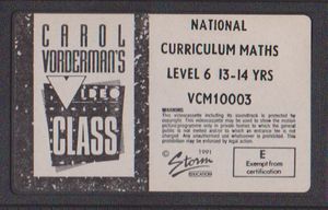 Carol Vorderman's Video Class - National Curriculum Maths: Level 6 13-14 yrs