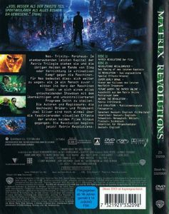 Matrix Revolutions - 2 Disc Edition