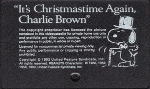 It's Christmastime Again, Charlie Brown