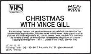 Christmas With Vince Gill