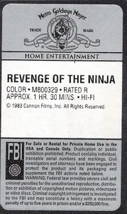 Revenge Of The Ninja