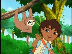 Diego Saves The Mommy And Baby Sloth