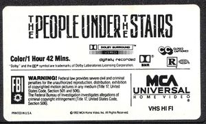 The People Under The Stairs