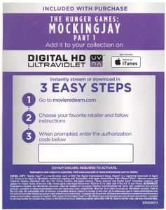 The Hunger Games: Mockingjay Part 1 (3-Disc Deluxe Edition)