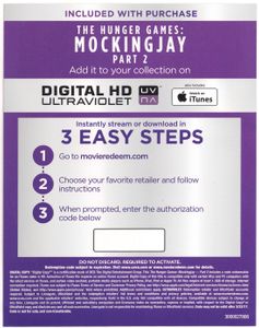 The Hunger Games: Mockingjay Part 2 (3-Disc Deluxe Edition)