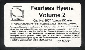 Fearless Hyena Vol. 1 & 2