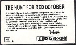The Hunt For Red October