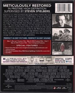 Schindler's List (20th Anniversary Limited Edition)