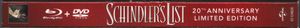 Schindler's List (20th Anniversary Limited Edition)