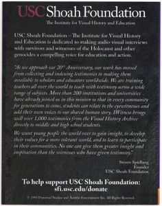 Schindler's List (20th Anniversary Limited Edition)