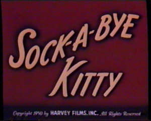 Sock-A-Bye Kitty