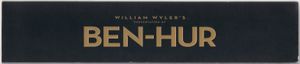 Ben-Hur (Fiftieth Anniversary Limited Edition)