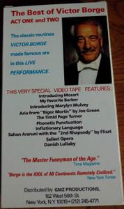 The Best of Victor Borge Home Video Act One & Two